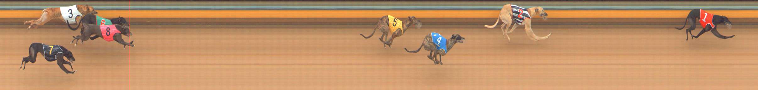 Race result finish photo